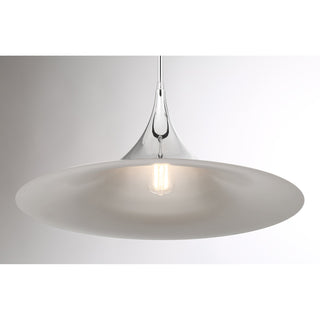 Bowdin 1-Light Pendant in Polished Chrome