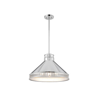 Seagram 3-Light Pendant in Polished Nickel Polished Nickel