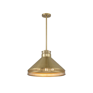 Seagram 3-Light Pendant in Warm Brass Warm Brass