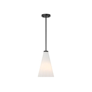 Bristol 1-Light Pendant in Matte Black Matte Black