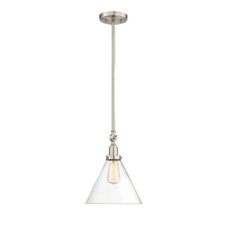 Drake 1-Light Pendant in Satin Nickel Satin Nickel