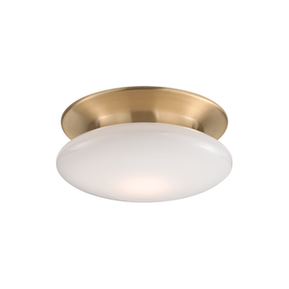 Irvington Flush Mount Satin Brass