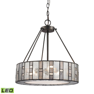 Ethan 18'' Wide 3-Light Chandeliers - Tiffany Bronze