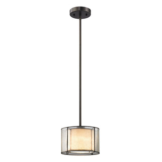 Mirage 8'' Wide 1-Light Mini Pendant - Tiffany Bronze