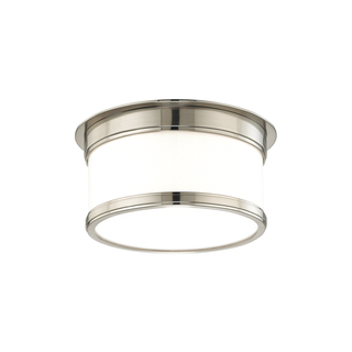 Geneva Flush Mount Satin Nickel