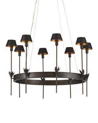 Coterie Bronze Chandelier