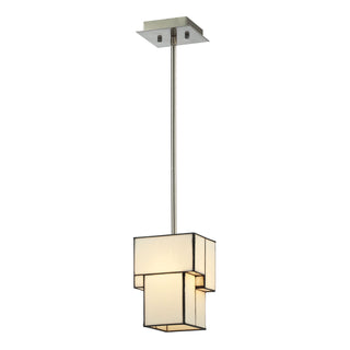 Cubist 6'' Wide 1-Light Mini Pendant - Brushed Nickel