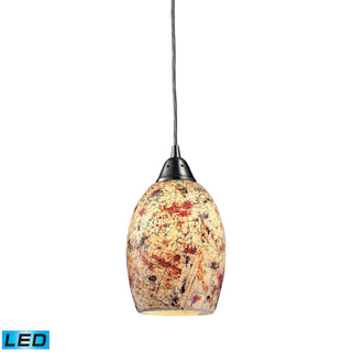 Avalon 5'' Wide 1-Light Pendant - Satin Nickel (LED)