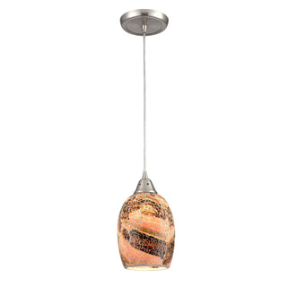 Avalon 5'' Wide 1-Light Pendant - Satin Nickel (LED)