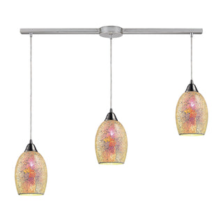 Avalon 36'' Wide 3-Light Pendant - Satin Nickel