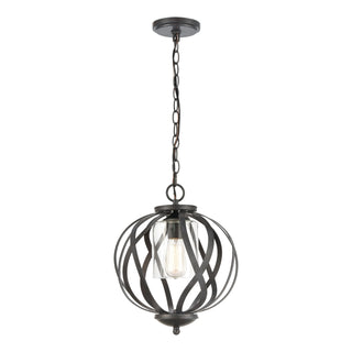 Daisy 12'' Wide 1-Light Pendant - Midnight Bronze