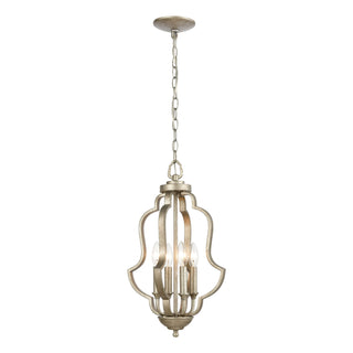 Lanesboro 12'' Wide 4-Light Pendant - Dusted Silver