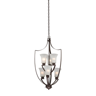 Foyer 21'' Wide 6-Light Chandeliers - Oil Rubbed Bronze