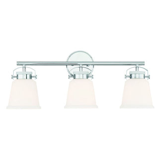 Kaden 3-Light Bathroom Vanity Light in Polished Chrome Polished Chrome