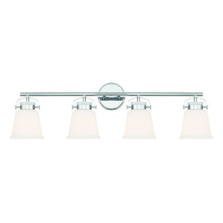 Kaden 4-Light Bathroom Vanity Light in Polished Chrome Polished Chrome