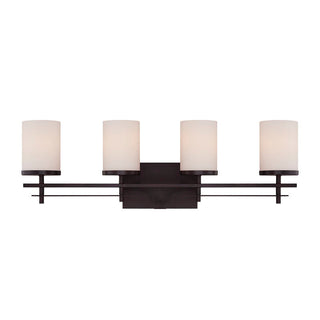 Colton 4-Light Bathroom Vanity Light in English Bronze English Bronze