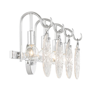 Addison 4-Light Bathroom Vanity Light in Polished Chrome