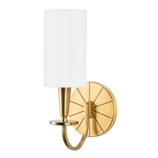 Mason Wall Sconce Aged Brass