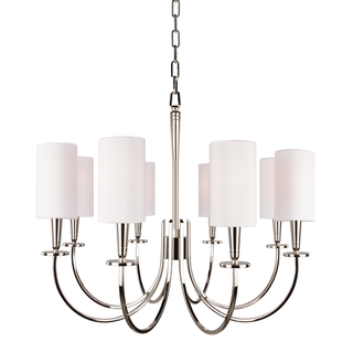 Mason Chandelier Polished Nickel