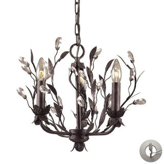 Circeo 16'' Wide 3-Light Chandeliers - Deep Rust