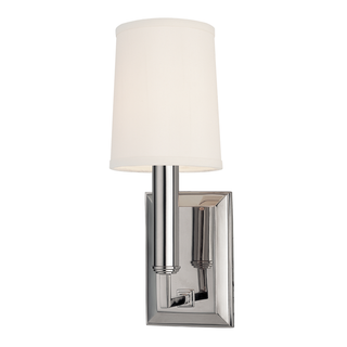 Clinton Wall Sconce Polished Nickel