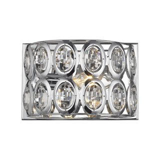 Tessa 8'' Wide 1-Light Vanity Light - Polished Chrome