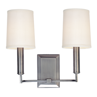 Clinton Wall Sconce Polished Nickel