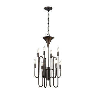 Decatur 19'' Wide 8-Light Chandeliers - Oil Rubbed Bronze