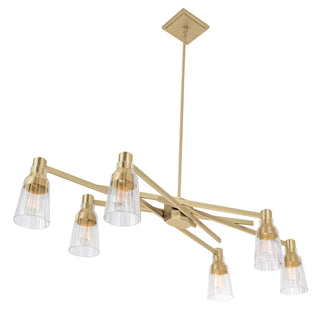 Carnival Chandeliers - Satin Brass