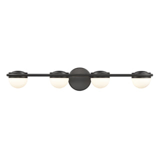 Nelly 31'' Wide 4-Light Vanity Light - Matte Black