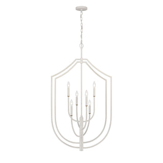 Continuance 26'' Wide 6-Light Pendant - White Coral