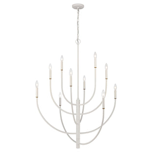 Continuance 42'' Wide 10-Light Chandeliers - White Coral