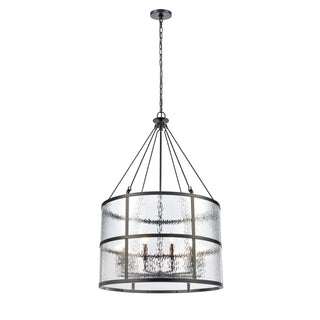 Solace 30'' Wide 10-Light Pendant - Matte Black