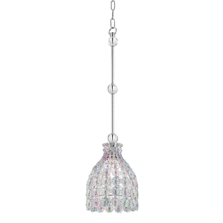 Floral Park Pendant Polished Nickel