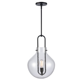 Monica 13'' Wide 1-Light Pendant - Matte Black