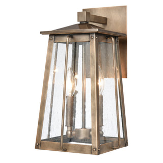 Kirkdale 15'' High 2-Light Outdoor Sconce - Vintage Brass