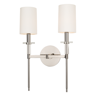 Amherst Wall Sconce Polished Nickel