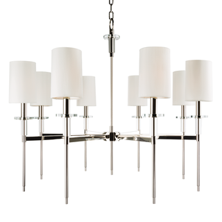 Amherst Chandelier Polished Nickel