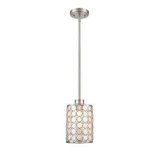 Sagamore 6'' Wide 1-Light Mini Pendant - Brushed Nickel