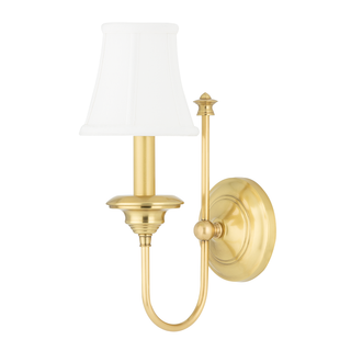 Yorktown Wall Sconce Aged Brass