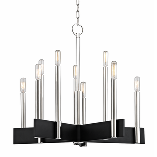 Abrams Chandelier Polished Nickel