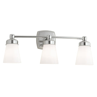 Soft Square Indoor Wall Sconce - Chrome