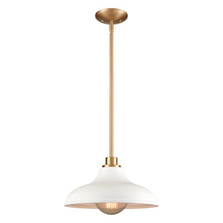 Grenville 13'' Wide 1-Light Pendant - Brushed Gold