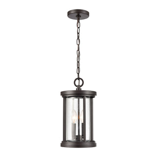 Brison 8'' Wide 2-Light Outdoor Pendant - Oil Rubbed Bronze