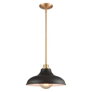 Grenville 13'' Wide 1-Light Pendant - Brushed Gold