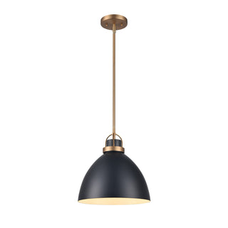 Somerville 12'' Wide 1-Light Pendant - Matte Black