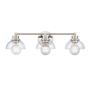 Julian 24'' Wide 3-Light Vanity Light - Polished Nickel