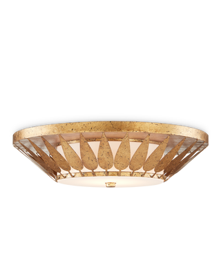 Floris Gold Flush Mount