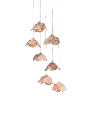 Catrice 7-Light Round Multi-Drop Pendant