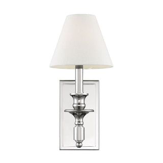 Washburn 1-Light Wall Sconce in Polished Nickel Polished Nickel